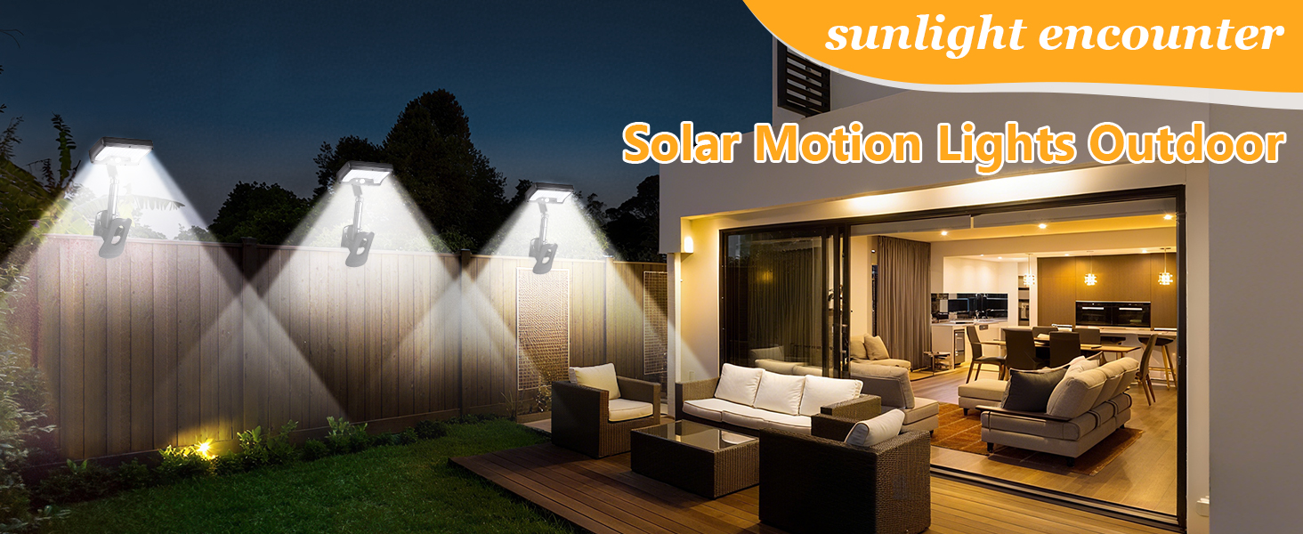 Solar Motion Lights Outdoor