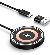 Wireless Charger for Samsung 15W Magnetic Wireless Charger Magnet Fast Charging Pad for Samsung G...