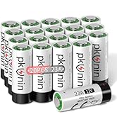 PKUNIN 23A 12 Volt Battery Alkaline Ceiling Fan Remotes Batteries, Garage Door Openers Battery 20...