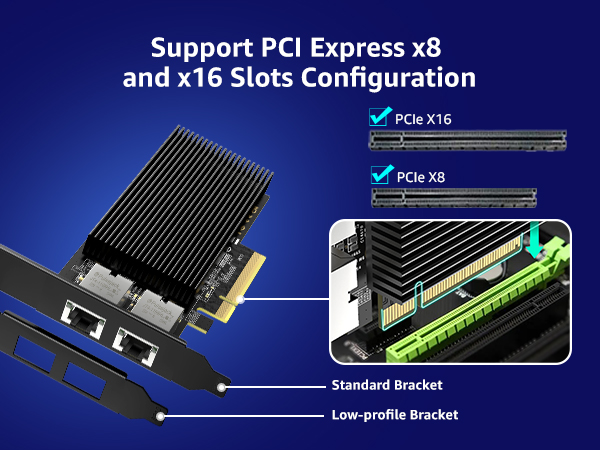 10G RJ45 Netwrok Card