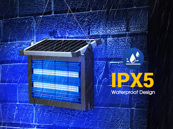 solar powered bug zapper outdoor 