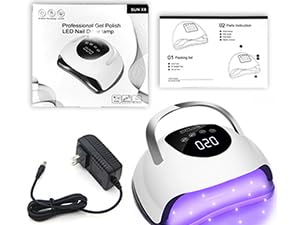 Wisdompark UV LED Nail Lamp