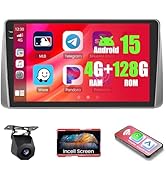 4+128GB Android 15 Car Radio for Dodge Grand Caravan 2008-2020 Chrysler Town &amp; Country 2011-2016 ...