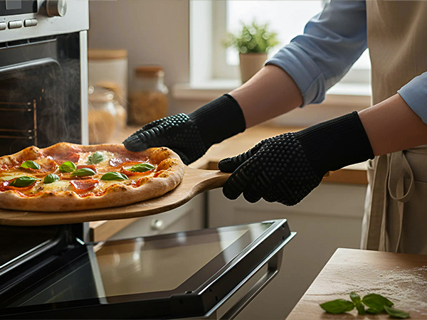 bbq gloves heat resistant cooking