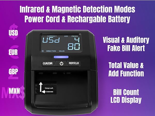 Counterfeit Bill Detector 