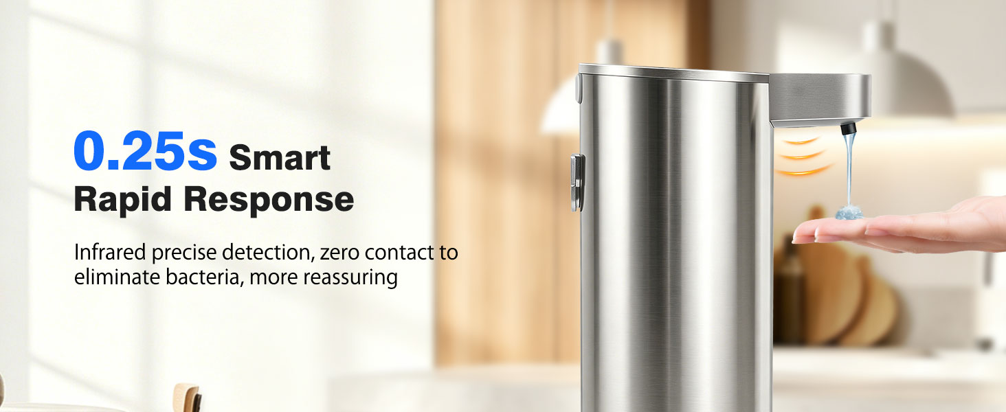 0.25s Quick Response, Fast Dispense