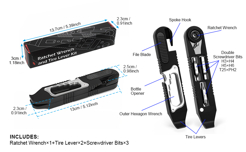 Bike Tire Repair Kit 