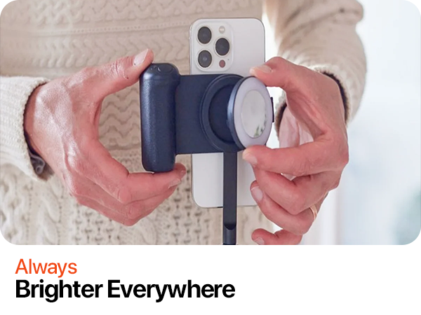 shiftcam, snaplight, photography, videography, ring light, phone light ring