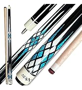Tai ba cues Pool Cue Stick, 13mm Tip, 58", Hardwood Canadian Maple Professional Billiard Stick 19...