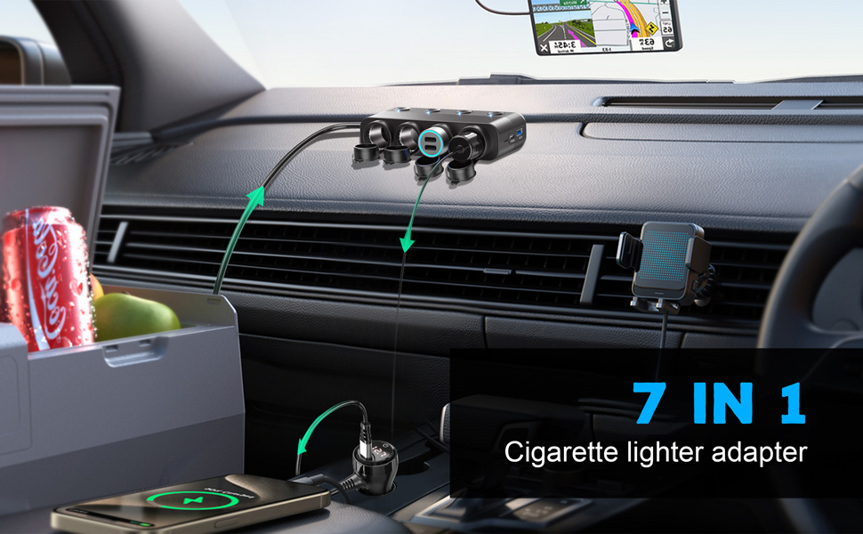 cigarette lighter splitter