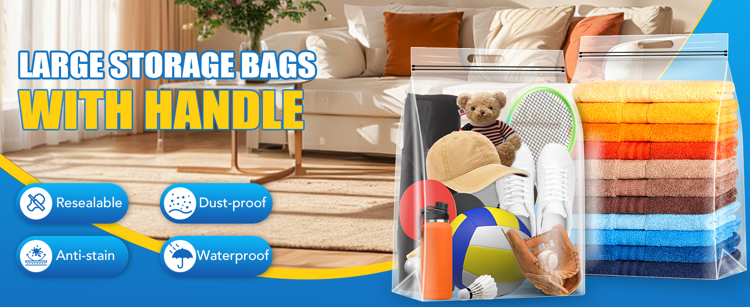 Double Zipper Seal Bags