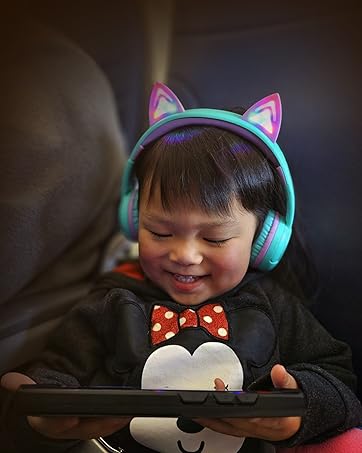 Travel with a kids headset