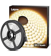 LE 12V LED Strip Light, Flexible, SMD 2835, 16.4ft Tape Light for Home, Kitchen, Party, Christmas...