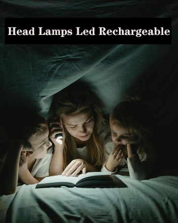 head lamps led rechargeable
