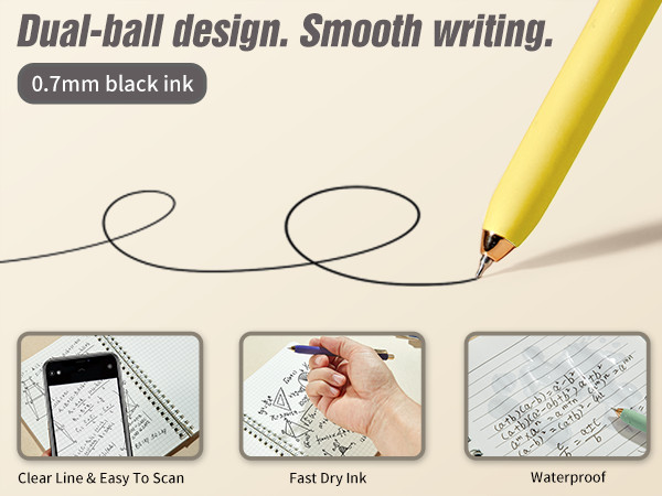Gel Pens Black Ink Pen