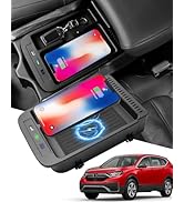 CarQiWireless Wireless Charger for Honda CRV 2022 2021 2020 2019 2018 2017, Automotive Center Con...