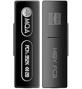 HiBy FC3 USB DAC with Display Hi-Res Audio 112mW Output Power Support PCM DSD MQA dongle for iPho...