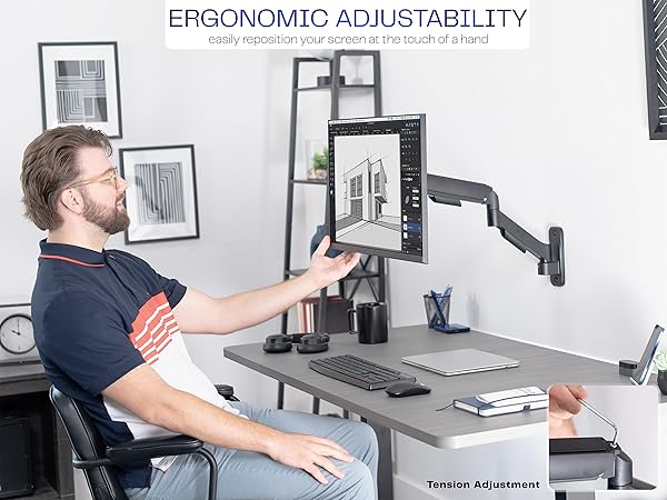 Powerful Pneumatic Height Adjustment