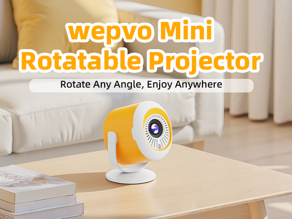 wepvo rotatable Projector