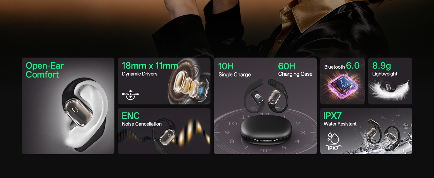 open ear headphones