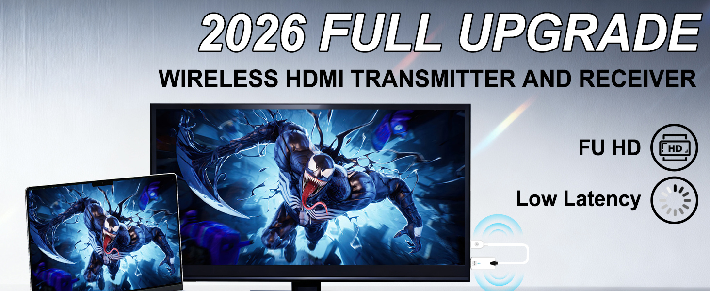 wireless hdmi transmitter and receiver