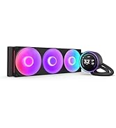 NZXT Kraken Elite 360 RGB 2024 - AIO CPU Liquid Cooler - 360mm Radiator - F360 RGB Core Fan - Cus...