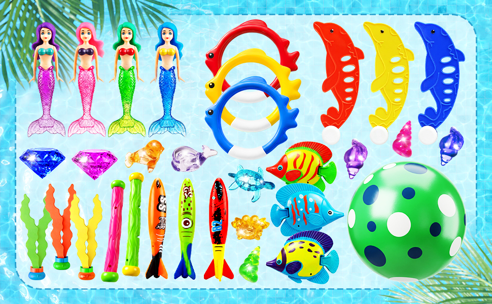swimming pool toys underwater toys for kids teens