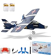 2.4GHZ Remote Control Airplane,2CH RC Glider Aircraft Toy for Beginners Kids Boys Girls Adults