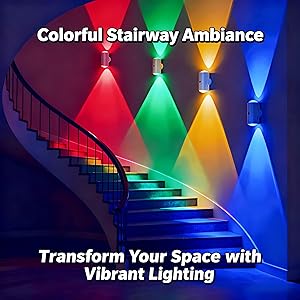 Colorful Staircase Ambience