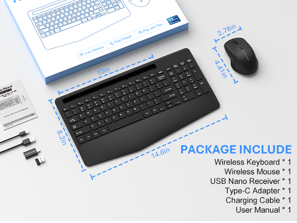wireless mouse and keyboard