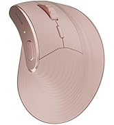 Bnnwa Wireless Vertical Ergonomic Mouse, Multi-Device(Bluetooth + 2.4G Connection), 4 Adjustable ...