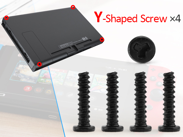 screws for Nintendo Switch console