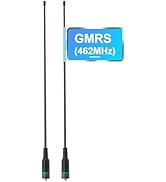 TIDRADIO TD-771 GMRS Antenna(2 Pack, 462-468Mhz) for TD-H8, TD-H3 UV-5G Plus, GM15 Pro, UV-5R,UV-...