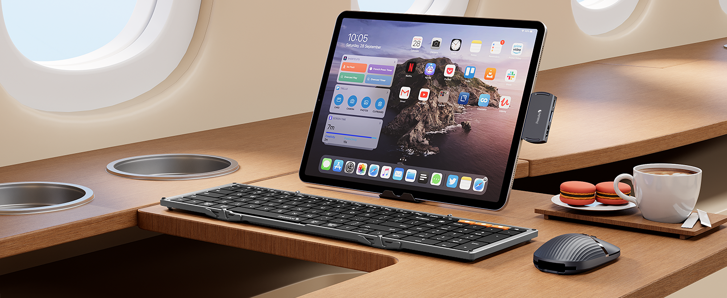 Foldable Bluetooth Keyboard