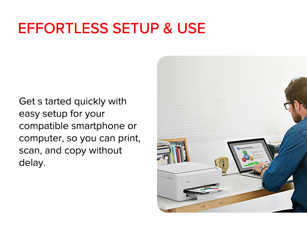 effortless setup and use