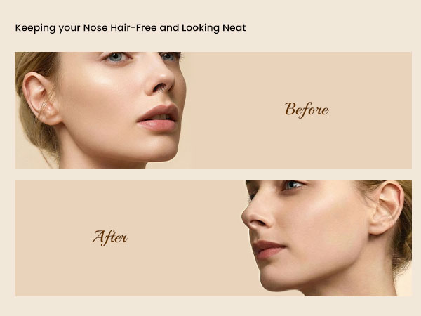 Keeping your nose hair-free and looking neat