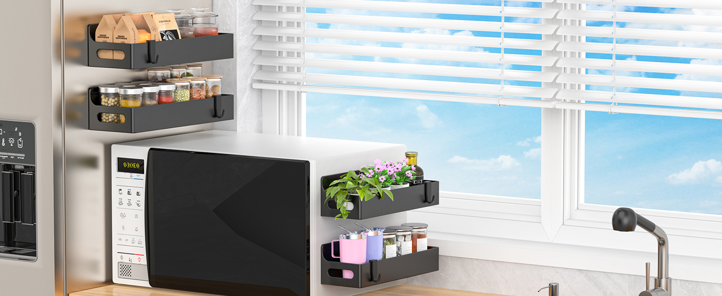 Magnetic Spice Rack for Oven