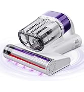 Mattress Vacuum Cleaner, 18Kpa Handheld Bed Vacuum Cleaner with 253.7nm UV-C Light, HEPA Filter &amp;...