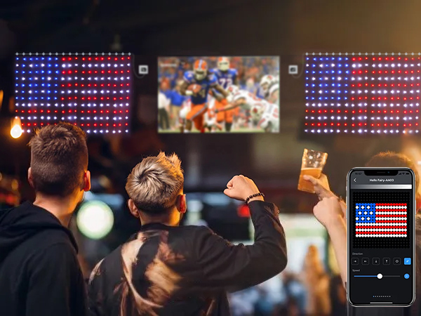 Smart Curtain Lights