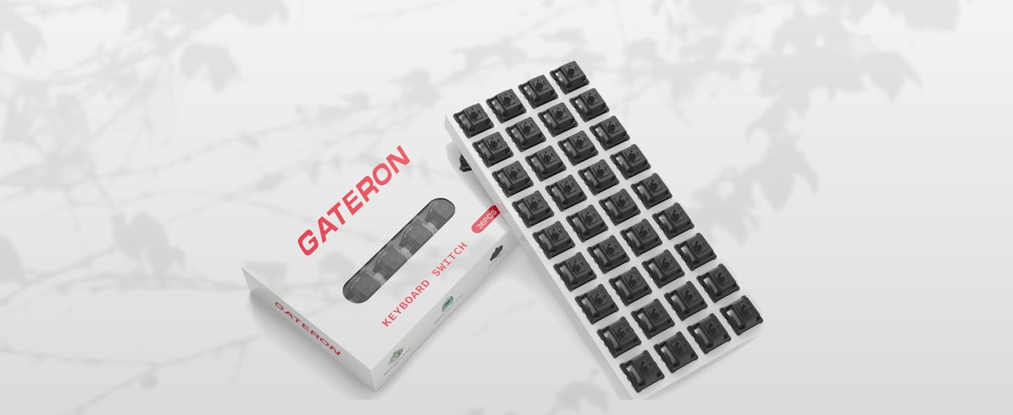 Gateron Oil King Ghost Pro Switches