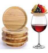 AIERSA Wine Glass Charcuterie Topper, Suitable for Less 1.6" to 3" in Diameter, Charcuterie Wine ...