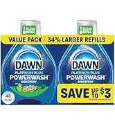 Dawn Powerwash Gain Original Dish Spray, Liquid Dish Soap 2 Refills, 43 Fl Oz