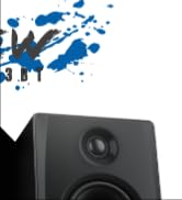 Gemini Sound Pro DJ Monitor Studio Bookshelf Speakers