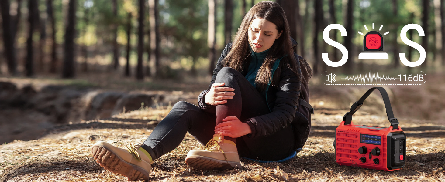 Loud SOS Alarm for Emergency