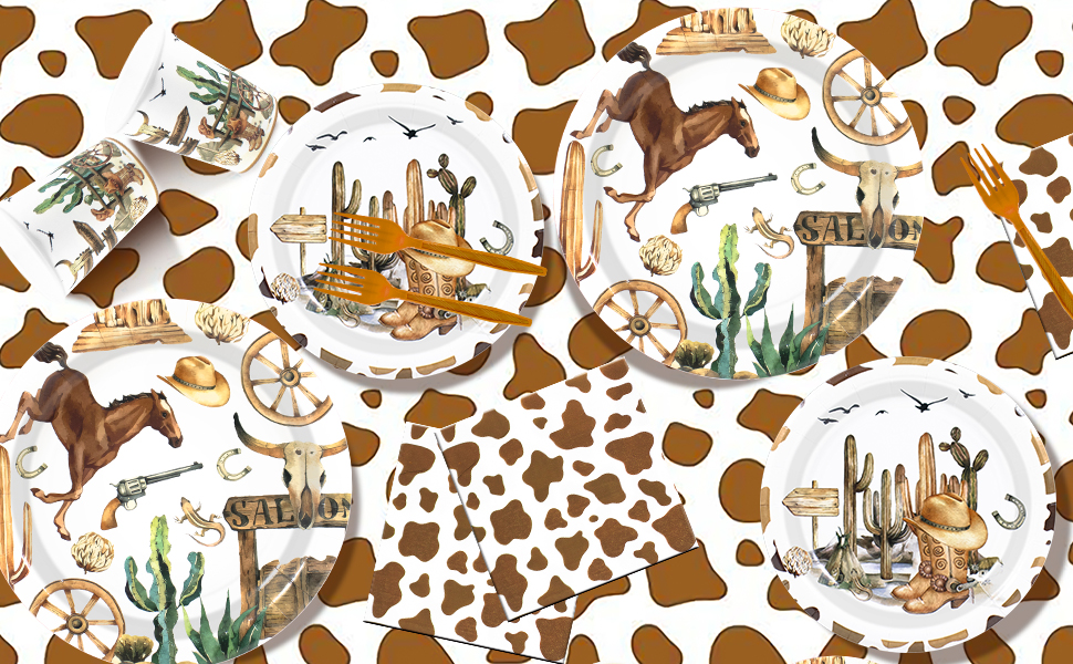 cowboy party decorations