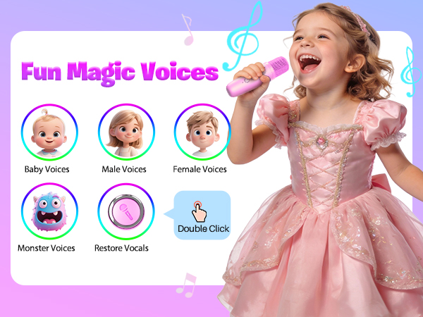 Girls Karaoke Microphone