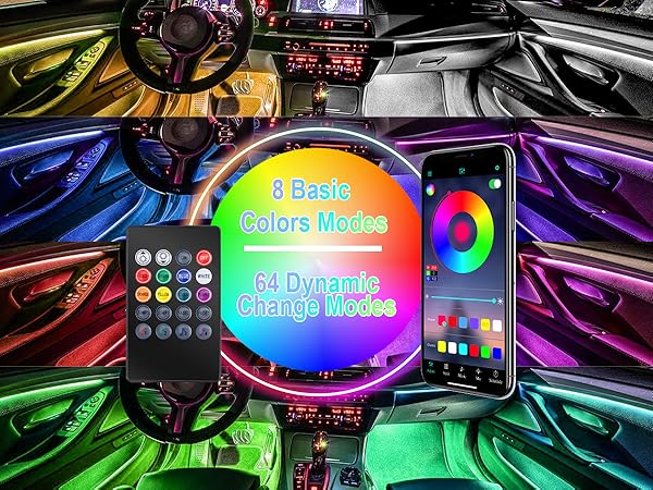 8 Basic Colors Modes