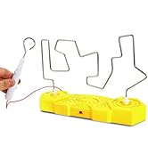 Jeanoko Electric Touch Maze Game, Convenient Brain Stimulating Bright Color Collision Electric Sh...