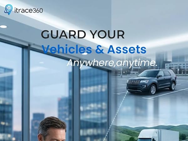 GPS tracker for vehicles, car, assets, anywhere, anytime