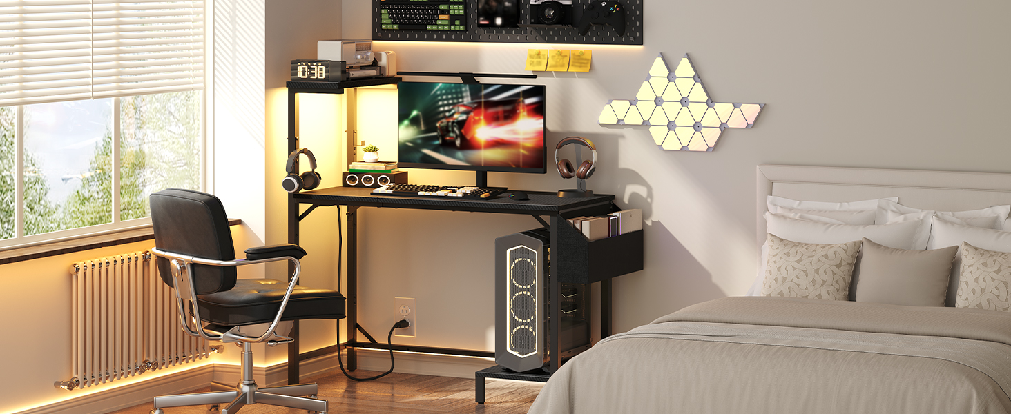 MAHANCRIS Gaming Desk, Computer Desk